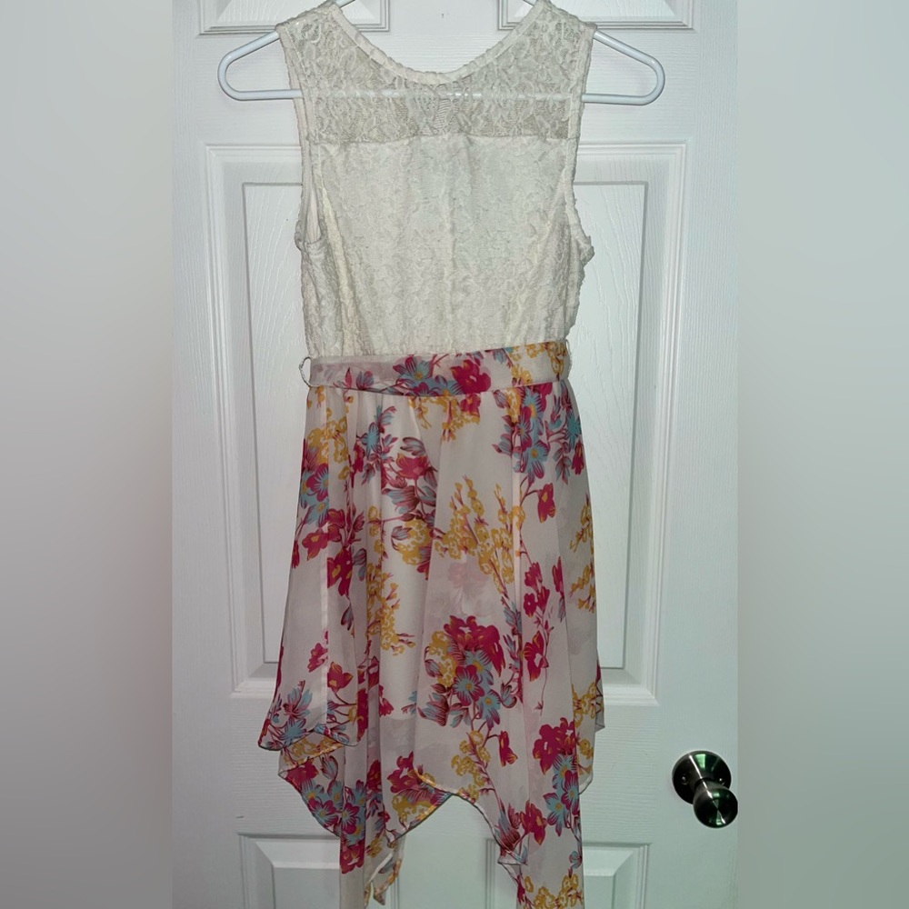 Girls formal floral dress
